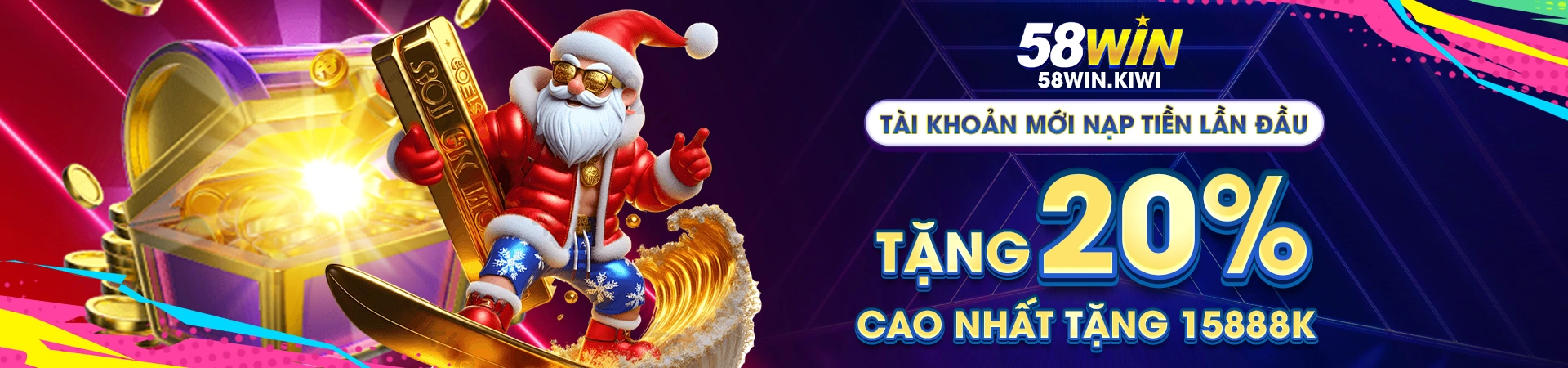 Banner 58WIN Kiwi