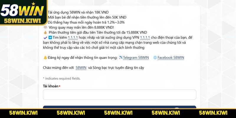 Ưu điểm khi anh em liên hệ hỗ trợ tại 58WIN