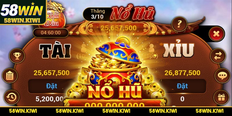 Nổ hũ Tài Xỉu là phiên bản nâng cấp kết hợp cả hai yếu tố thú vị của 2 game